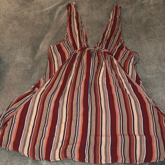 Deep V Mini Dress - Picture 3 of 6